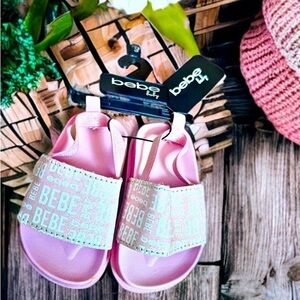 Bebe baby sandals pink size 3